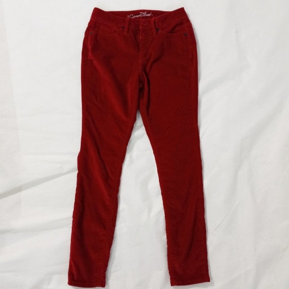 Universal Thread Red Velvet Pants